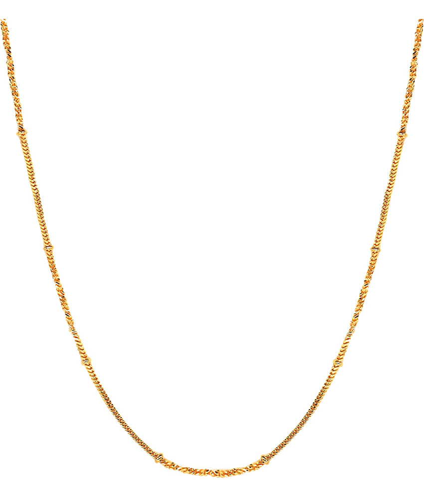 JIPPA Gold Plated Chain ( Set of 1 ) view 2
