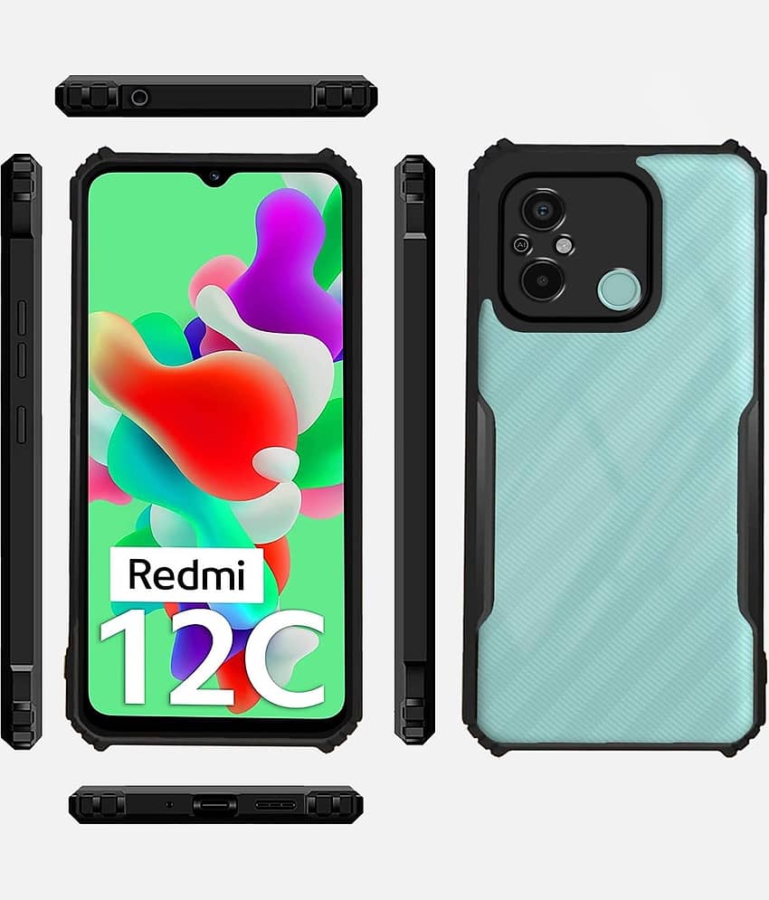 ZAMN Translucent Case Compatible For Polycarbonate Redmi 12C ( ) view 2