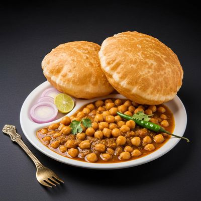 Chole Bhature (2pc)