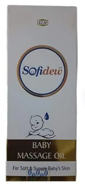 Sofidew baby massage oil 100ml pack of 2