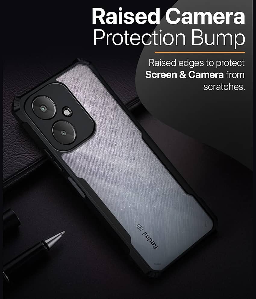 ZAMN Shock Proof Case Compatible For Polycarbonate Redmi 13C 5G ( ) view 2