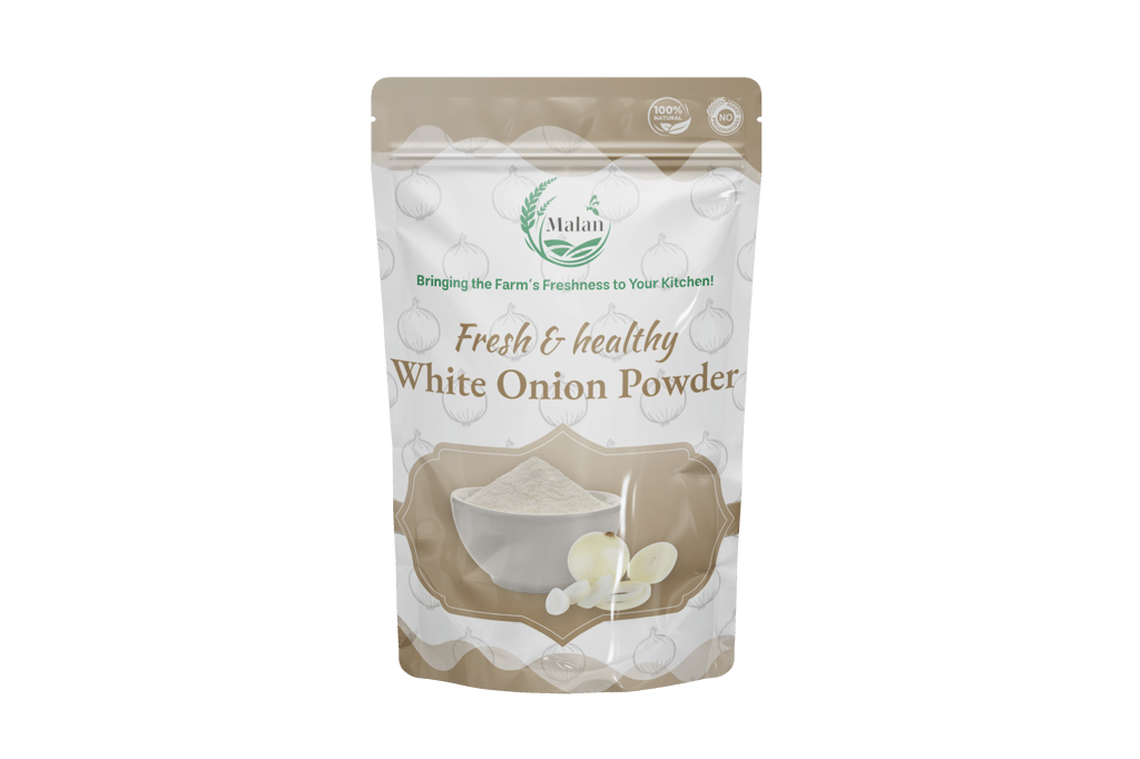 Malan Fresh & Healthy White Onion Powder, 100% Natural, No Additives