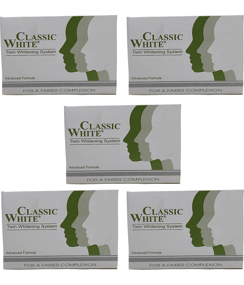 Classic White Skin Whitening Soap for All Skin Type ( Pack of 5 ) view 2