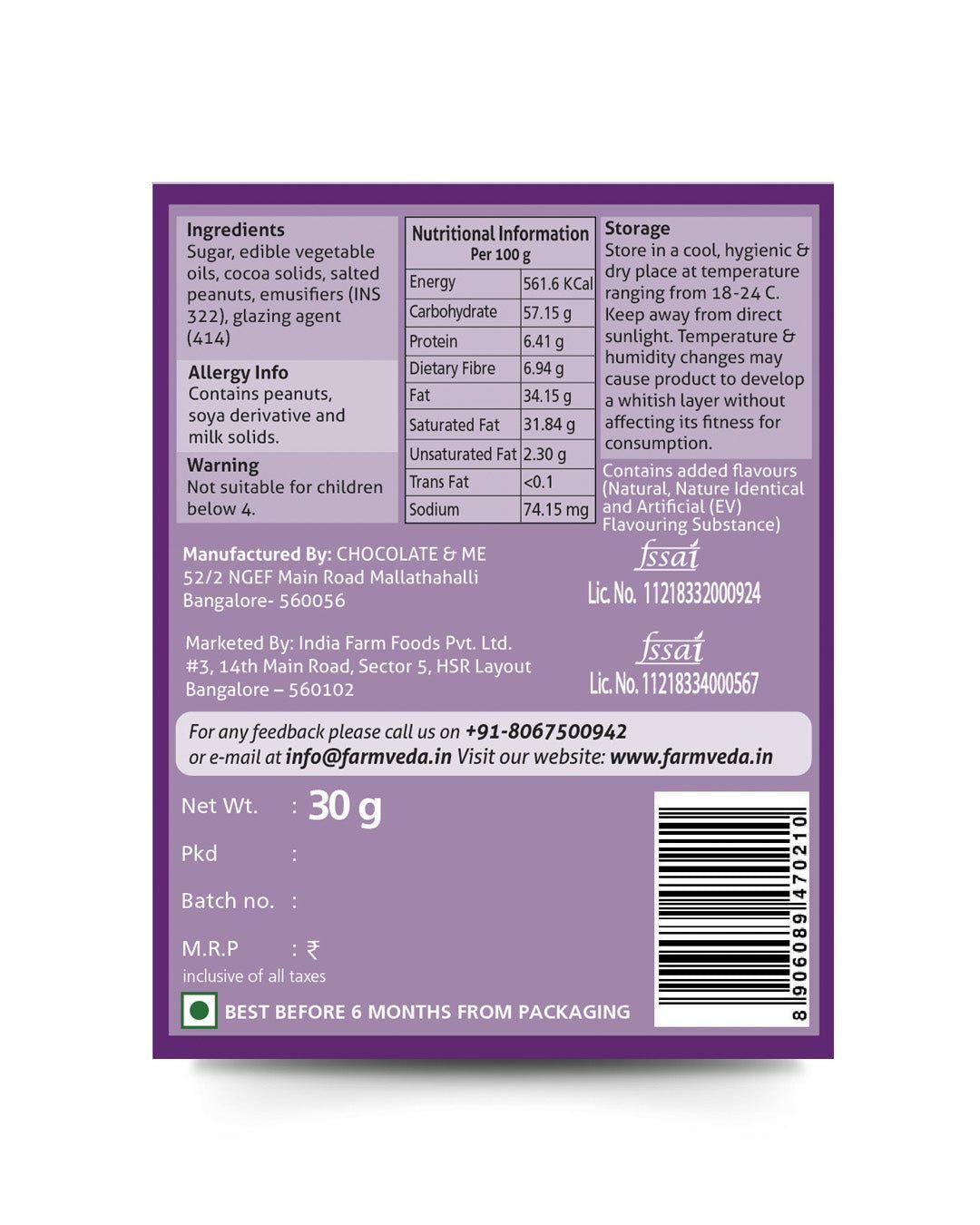 Farmveda Choconuts - Pack of 2 view 2