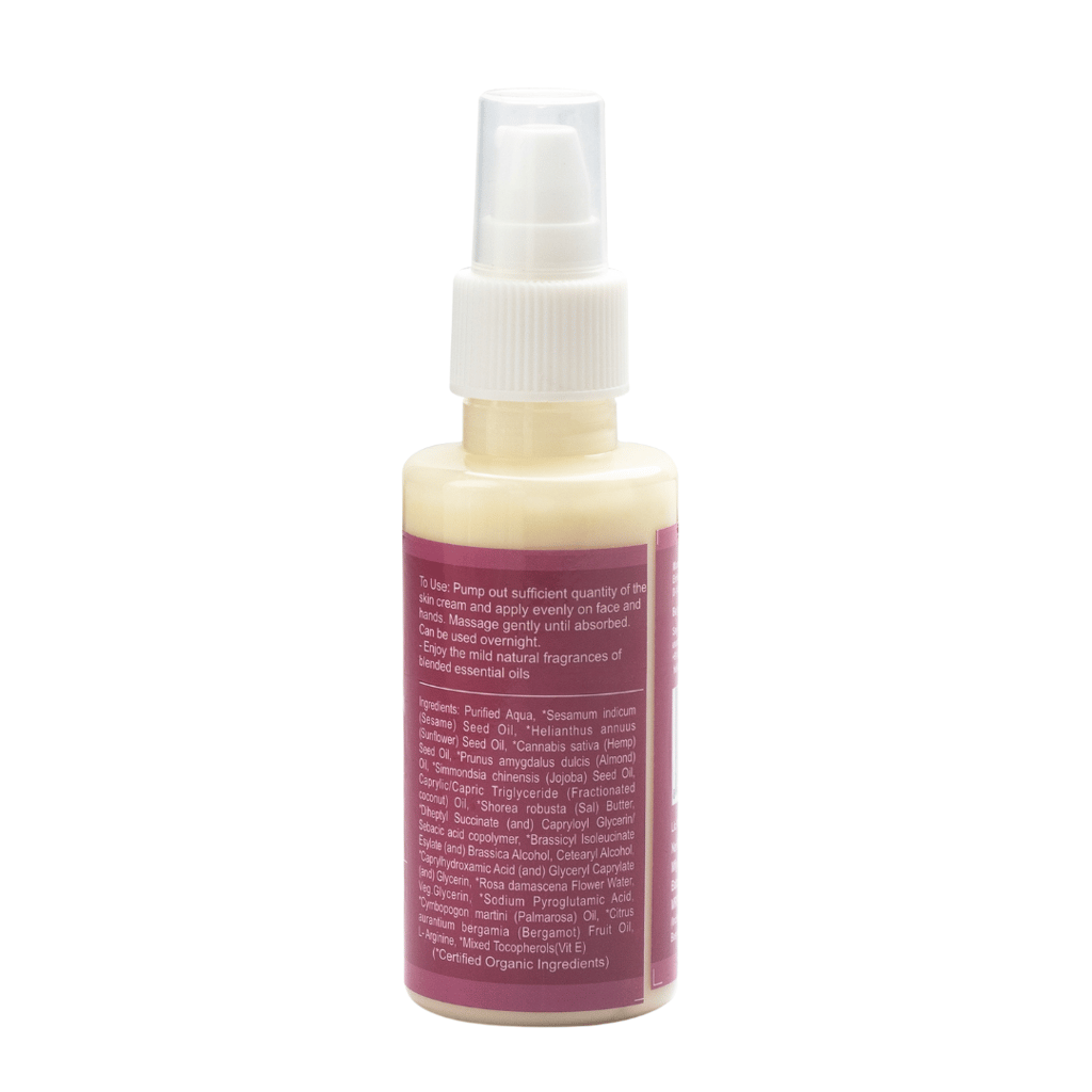 Rose Bergamot Skin Cream - Face & Body (100ml) view 2
