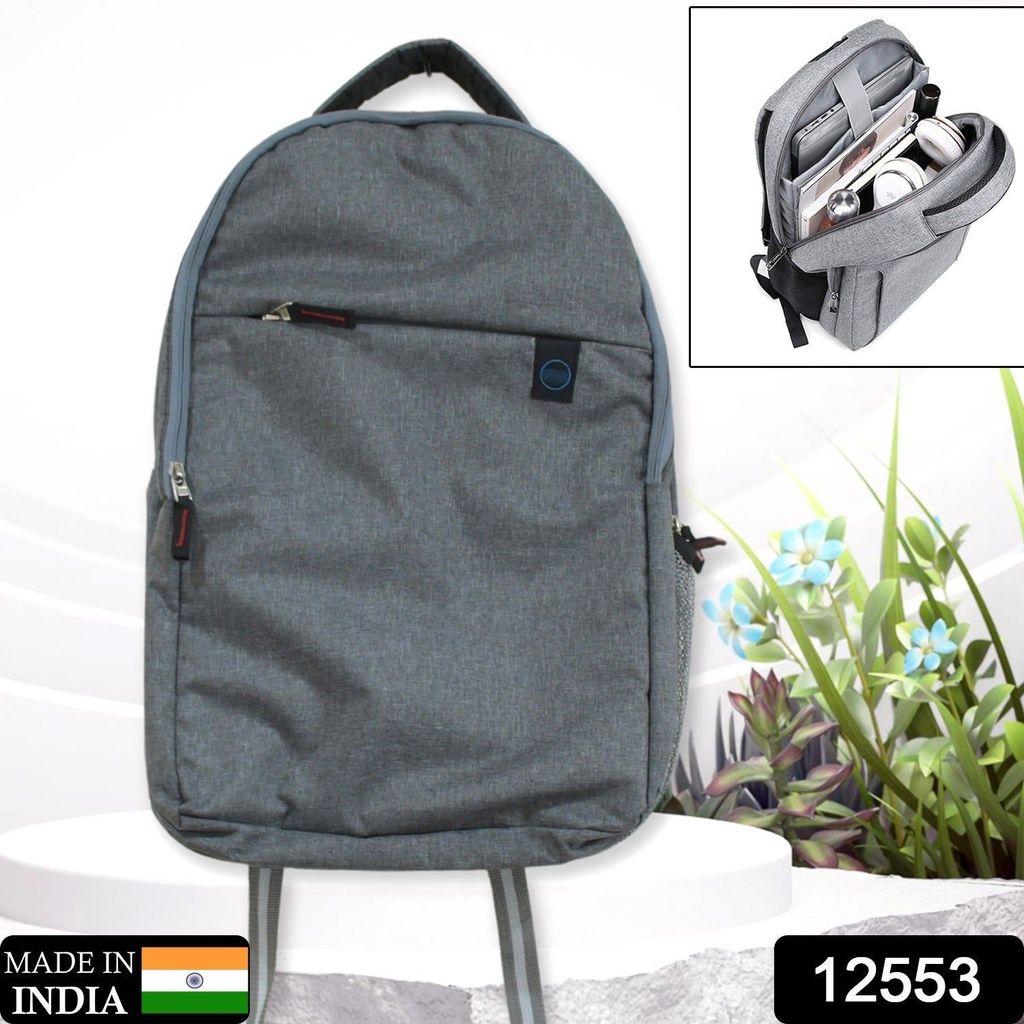 Laptop Bag With Adjustable Shoulder Strap & Storage Pockets, Lightweight, Water-Resistant, Travel-Friendly Bag Office Bag / School Bag / College Bag / Business Bag view 2
