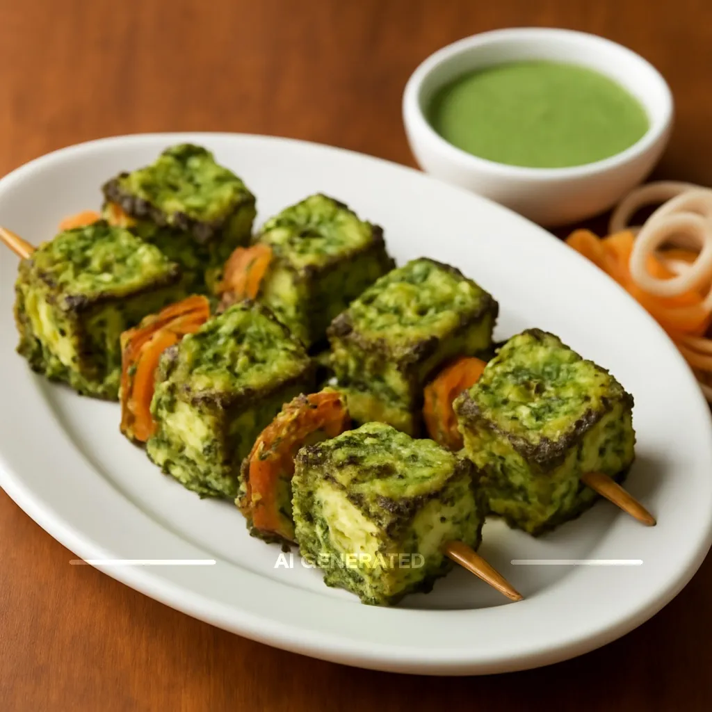 Hariyali Paneer Tikka
