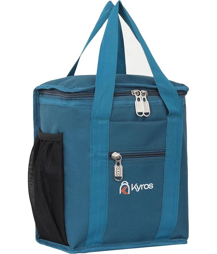 Kyros Blue Polyester Lunch Bag Pack of 1 view 2
