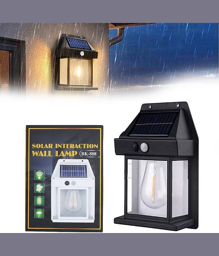 SHBL 4.5W Solar Outdoor Wall Light ( Pack of 1 ) view 2