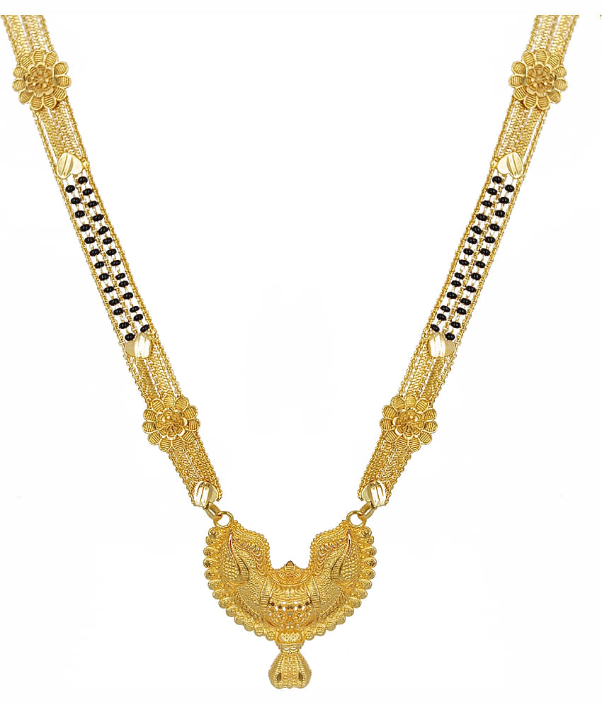 JIPPA - Golden Mangalsutra ( Pack of 1 ) view 2