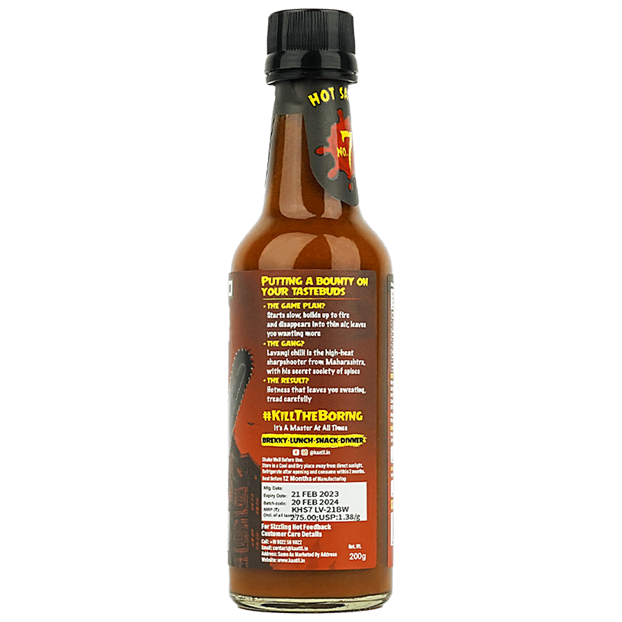 Kaatil Hot Sauce No. 7, 200 gm view 2