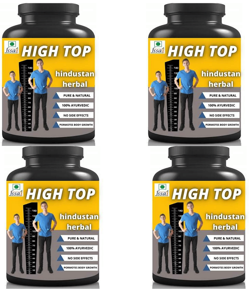 Hindustan Herbal High Top Plain flavor 0.4 kg Powder Pack of 4