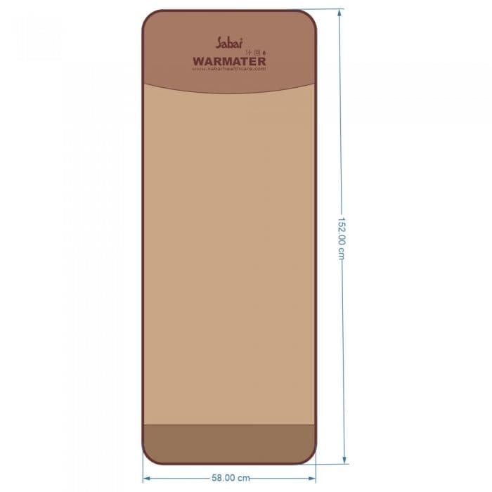 Sabar Warmater Infrared Full Body Warming Mat Far for Pain Relief & Relaxation - WM 9000 (152 x 58 Cms) view 2