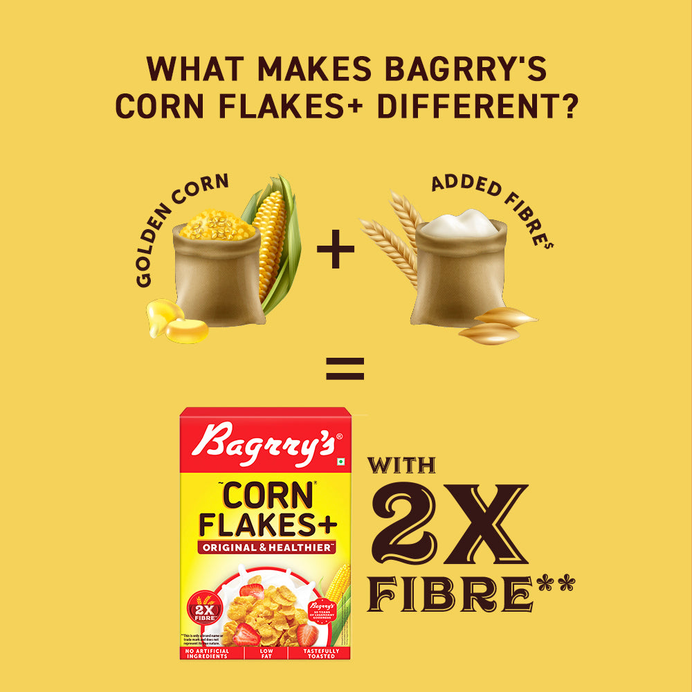Corn Flakes Plus - Original & Healthier view 2