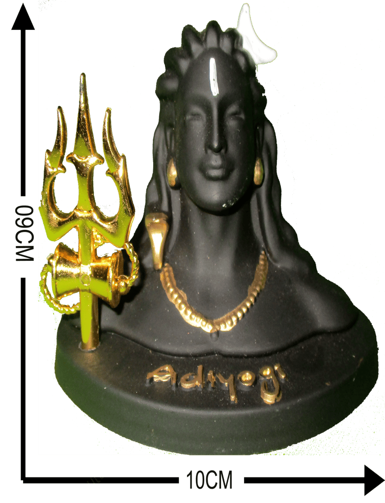 Adiyogi Spiritual Decor Shiva Statue view 2