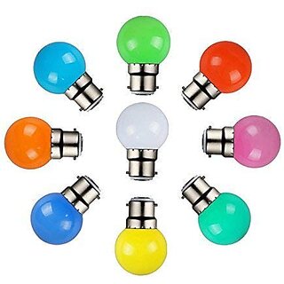 Mini 0.5-Watt LED Bulb (pack of 10) Multicolor view 2
