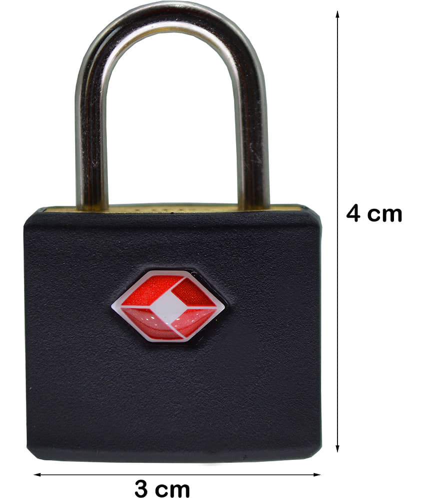 Metal TSA Approved Lock with Key for US International Locks for Luggage Padlock view 2