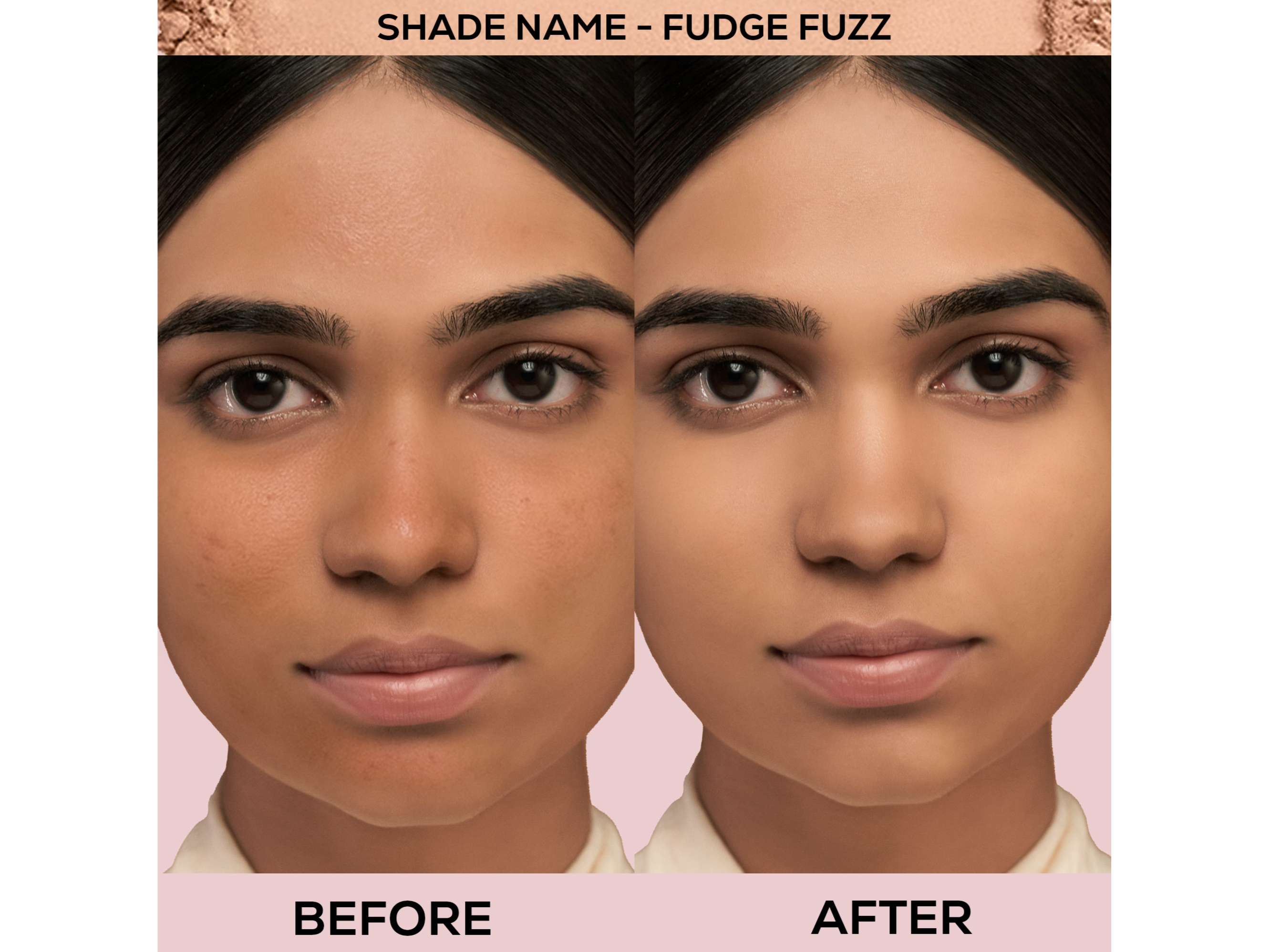 RENEE Bollywood Filter Blurring Compact - 06 Fudge Fuzz view 2