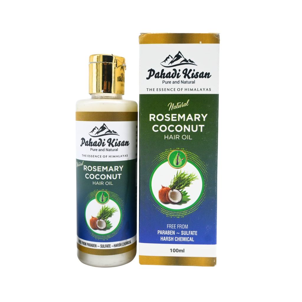 Rosemary coconut hair oil 100 ml view 2