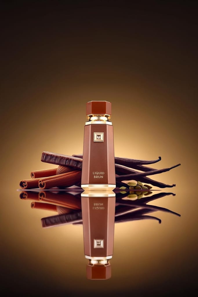 French Avenue Liquid Brun Eau de Parfum for Men 100ml – Warm Spicy Vanilla Woody Luxury Fragrance view 2