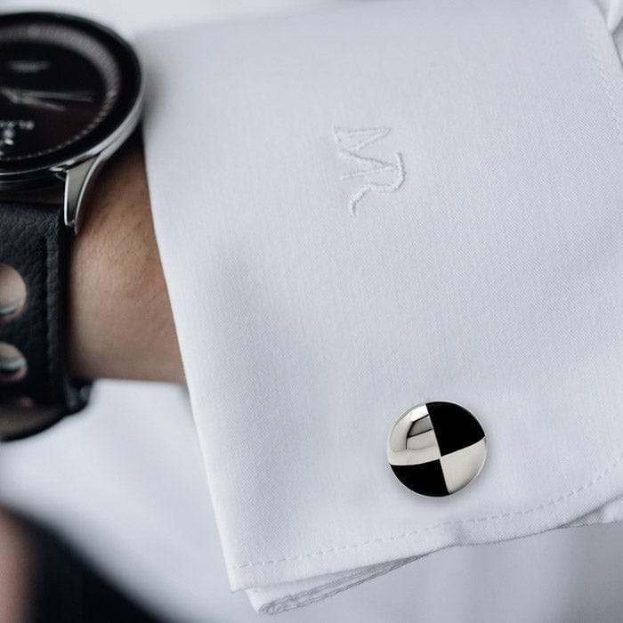 Silver Black Onyx Limited Edition Cufflinks view 2