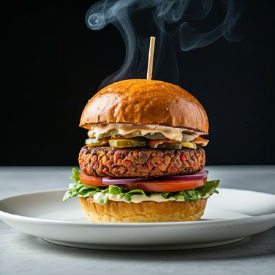 Veg Street Burger