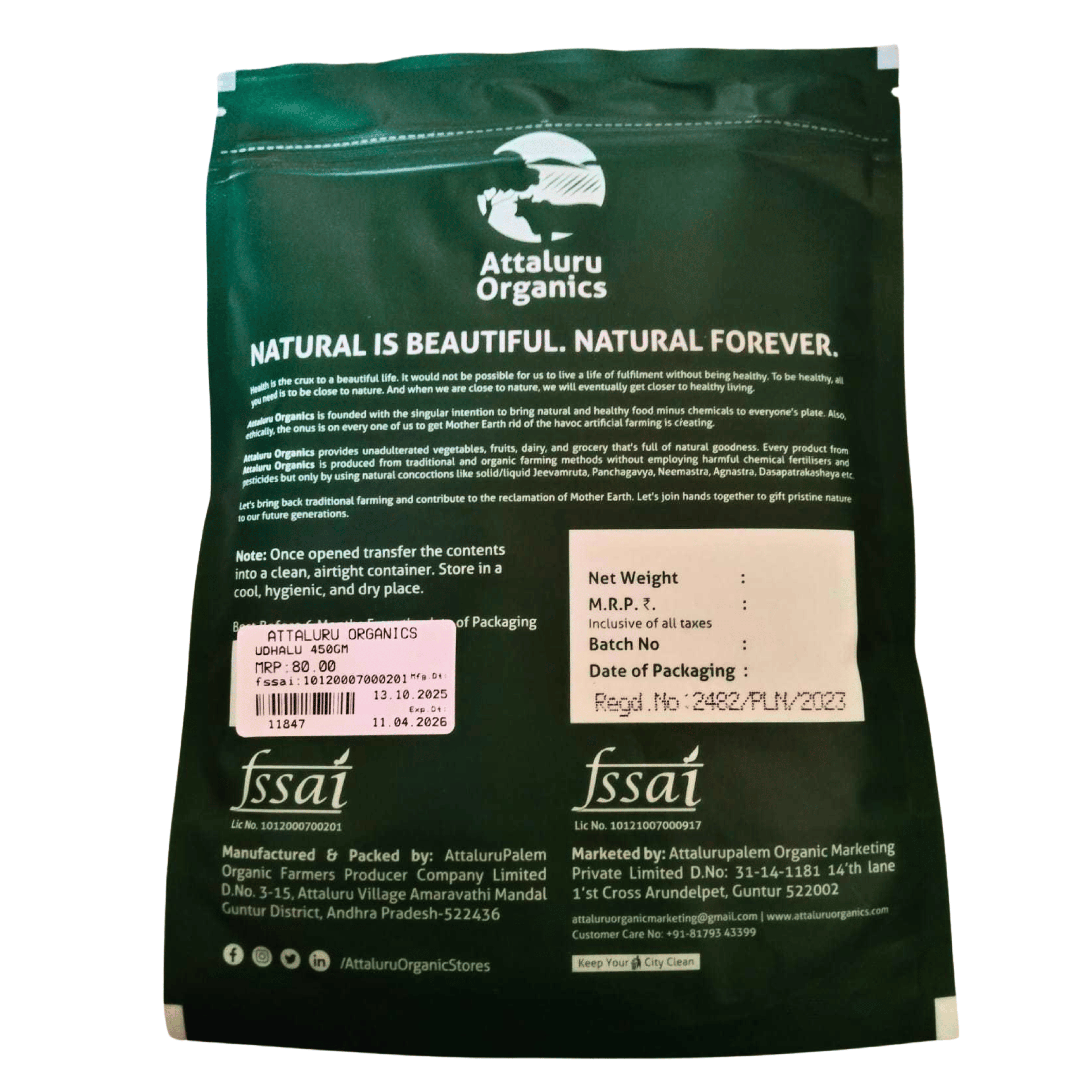 Attaluru Organics Barnyard Millets view 2