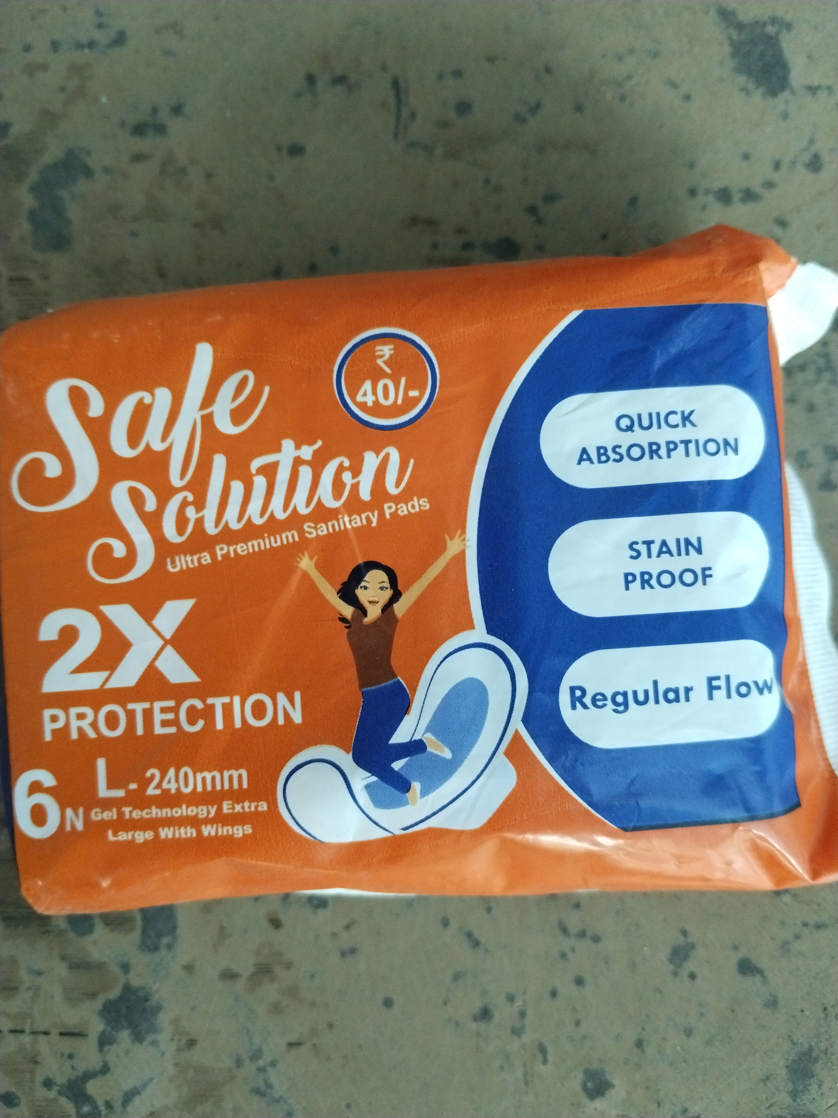 Safe solution 2x protection l-240mm