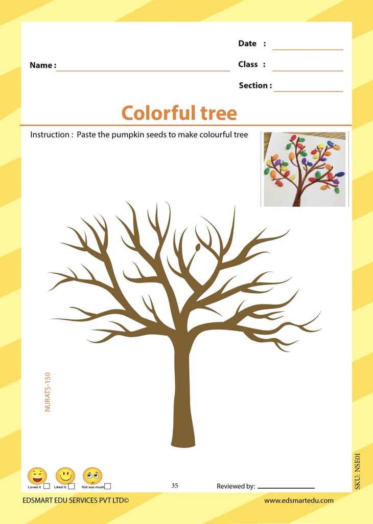 Pre school books for kids - Set of 2 Interactive and Creative Pre school for 3 years activity book / Teaches 4 creative kids learning Themes ( My ... brain booster book for kids 3 - 5 years [Paperback] [Jan 01, 2019] EDSMART EDU SERVICES PRIVATE LIMITED view 2