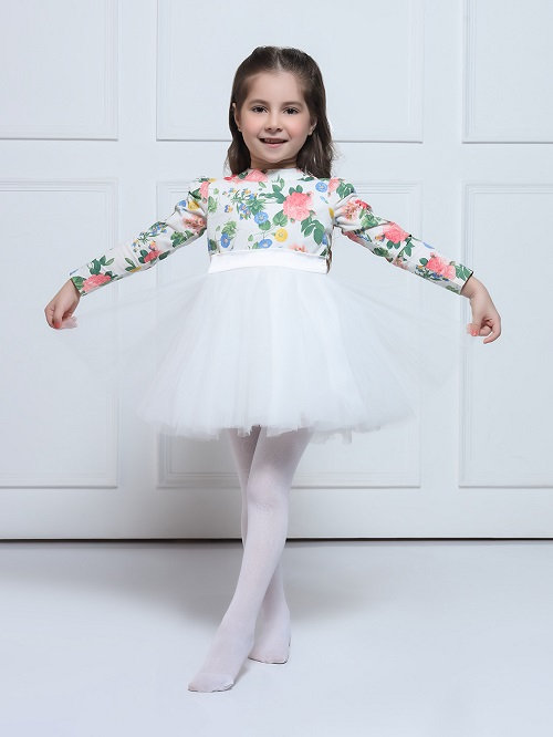 THE PONY & PEONY CO. Girl Enchanted Blossom Dress