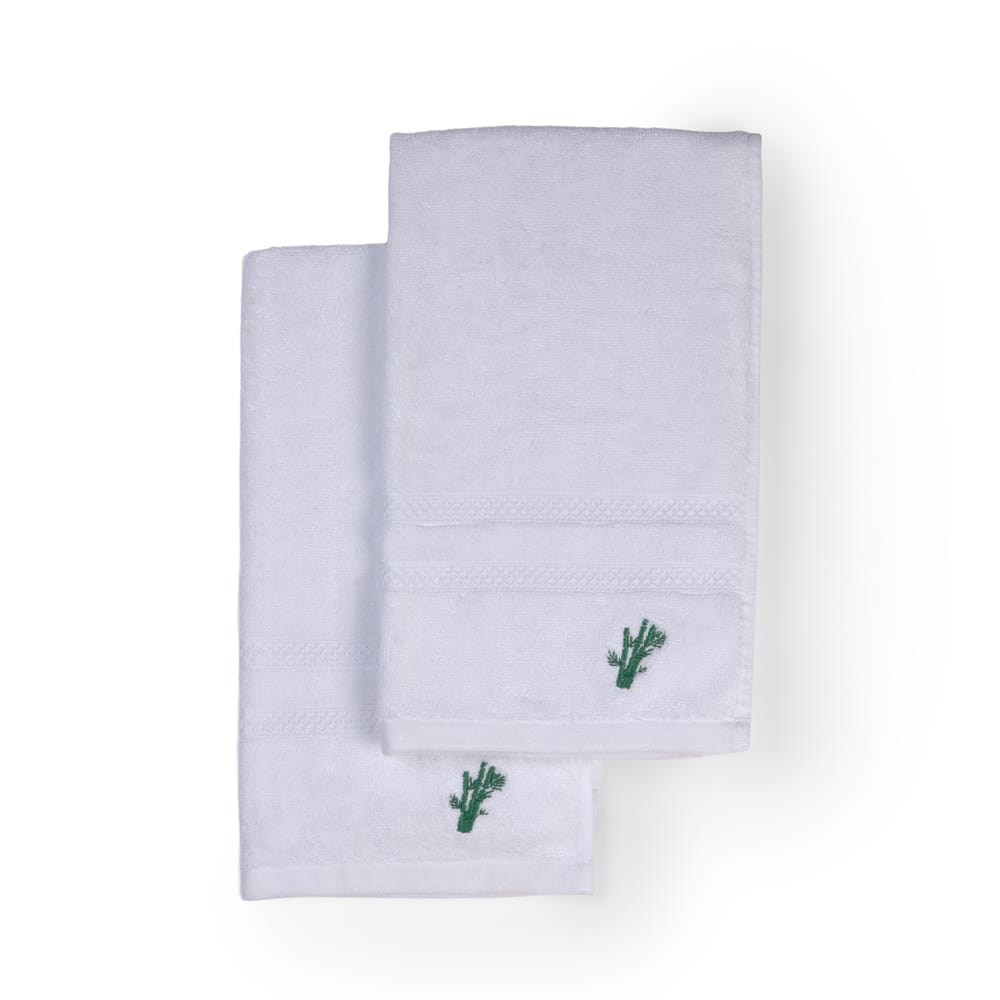 Feather & Spun Bamboo Cotton Hand Towel | Lavender Fragrance | Oeko-TEX® Standard 100 | Anti Microbial | Fade Resistant | Double Needle Stitch | 600 GSM - 40 cms x 71 cms (Pack of 2) view 2