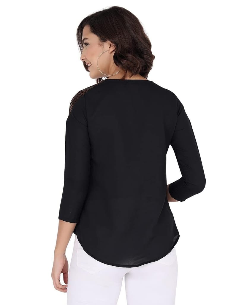 Kulfi Casual Solid Top for Women and Girls view 2