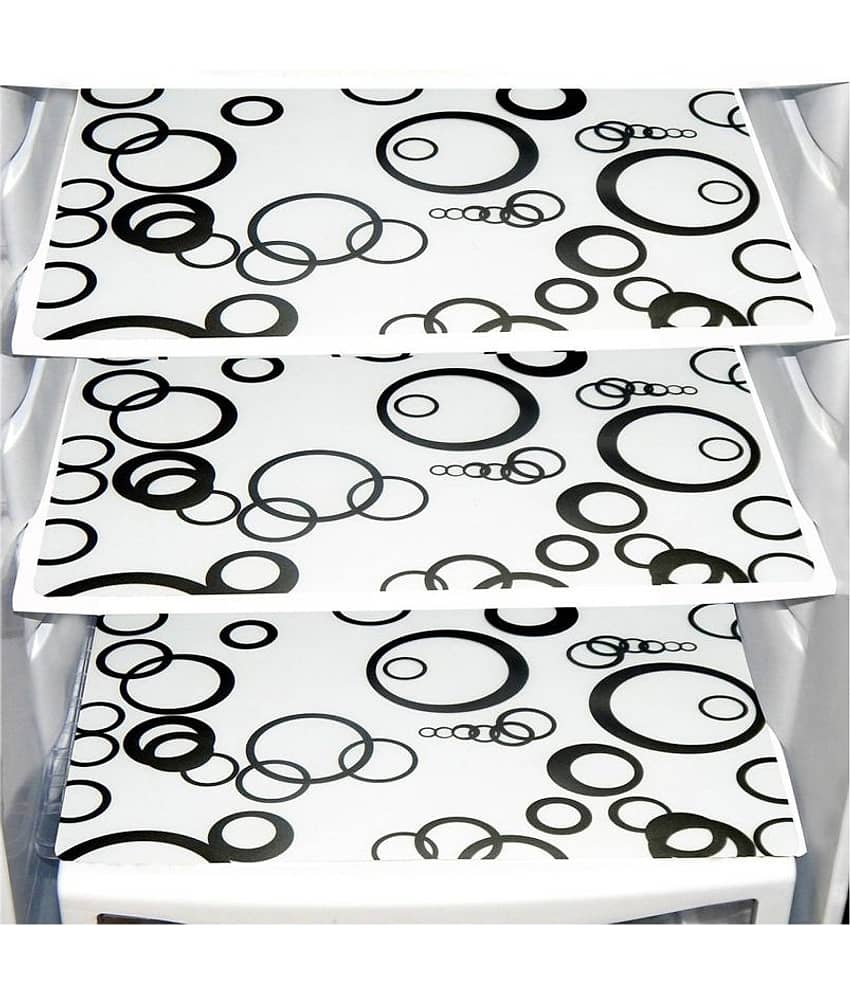 Shaphio - Multicolor Polyester Fridge Top Cover (Pack of 5) view 2