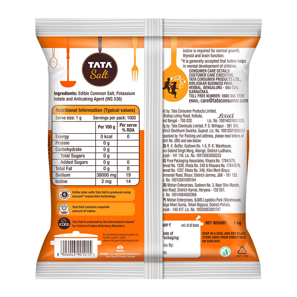 Tata Namak 1 Kg view 2