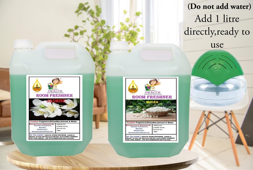 Swacch Room Freshner (5 Litre) (Pack of 2) Jasmine & Mogra view 2