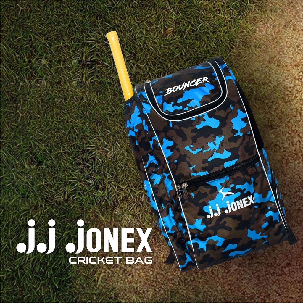 JJ Jonex Cricket kit Bouncer Bag with 80L Capacity(WS), Blue, L (165) view 2