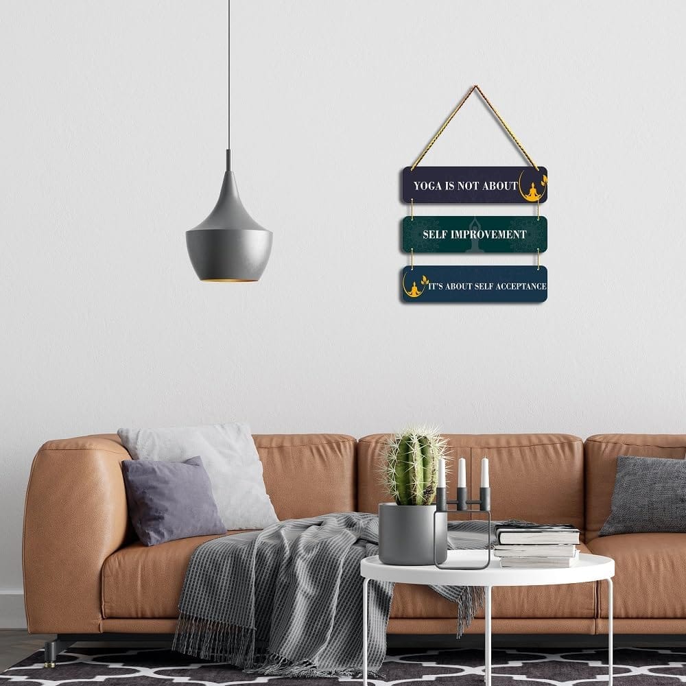 Wall Hangings for Home Decoration Items for Living Room Decor Welcome Home Wall Hanging for Home Office Decoration Handmade Craft Decorative Wall Art (WH2204) view 2