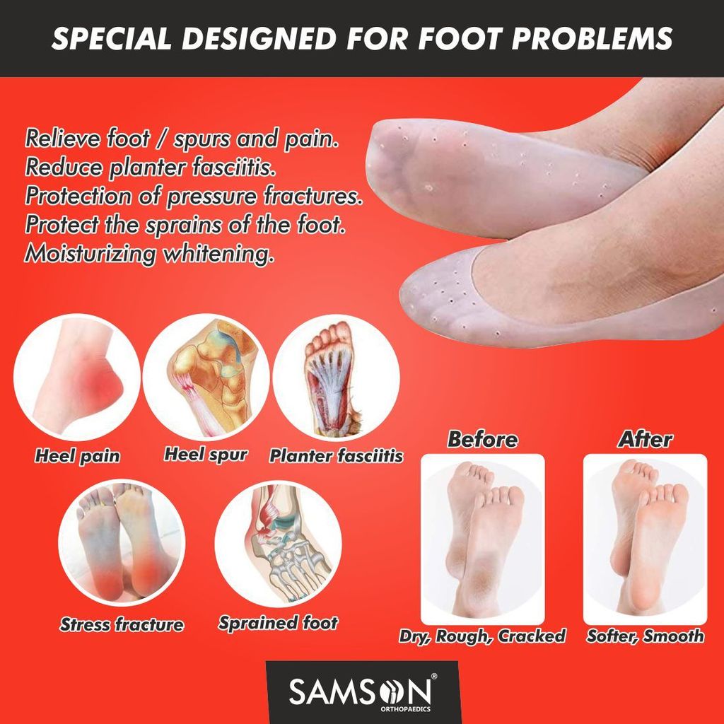 Silicone Socks (Pair) view 2