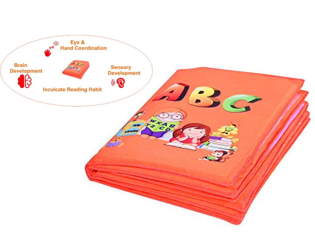 Skyculture Head Start Series -ABC Alphabets Book (Fabric Book) [Foam Book] Sunita; Vocabulary development and Introducing Alphabets and its sound view 2