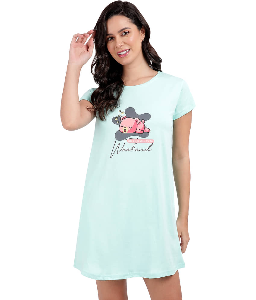 snappyb Women Cotton Solid Regular Fit Round Neck T-Shirt ( Lavender )