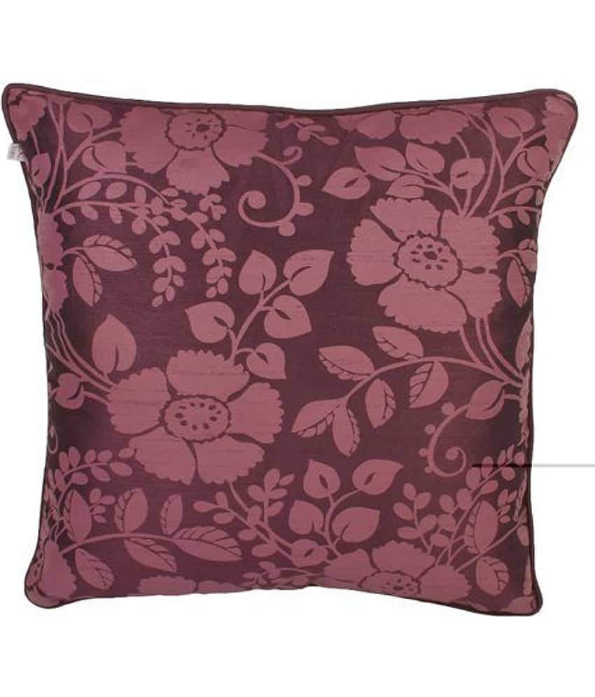 Zubix Purple Polyester Cushion Covers Set Of 5 view 2
