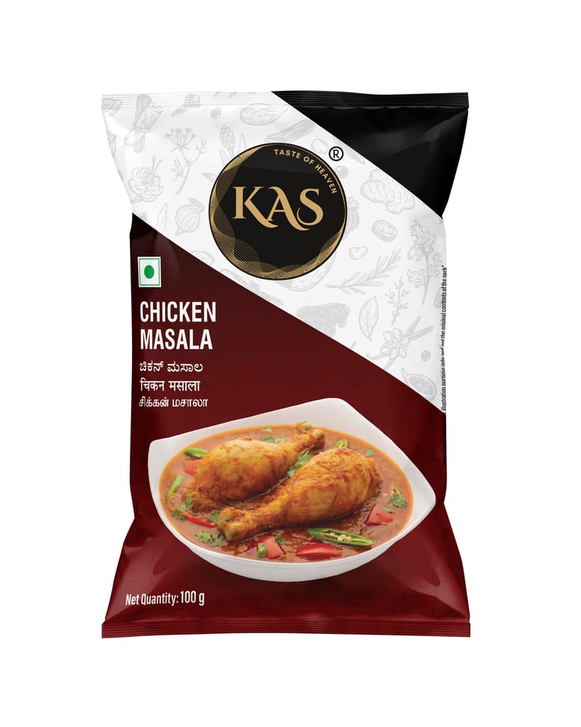 KAS Chicken masala Powder - Pack of 10, 100gm each