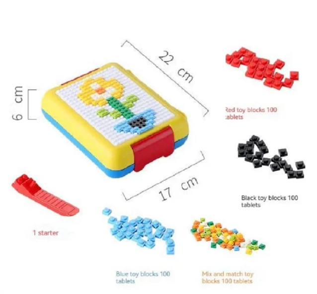 LEGO LUNCH for kids ,Leak-Proof Lunchbox ,BPA free 4 Compartments Lunch Box view 2