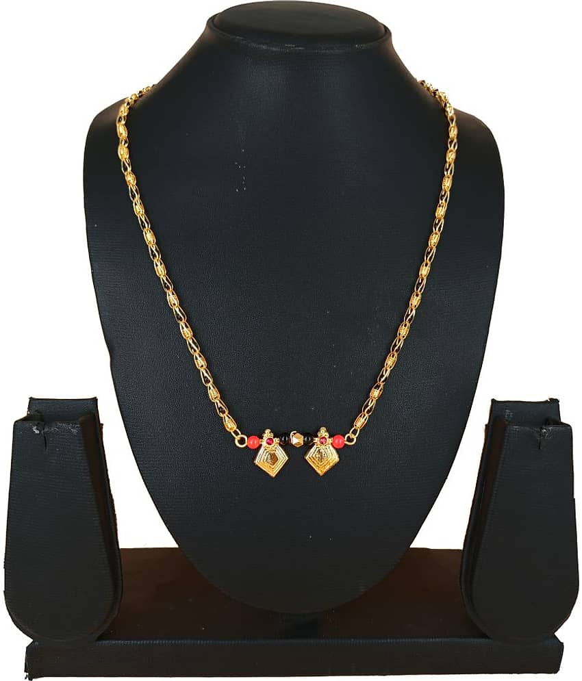 JIPPA Golden Mangalsutra ( Pack of 1 ) view 2