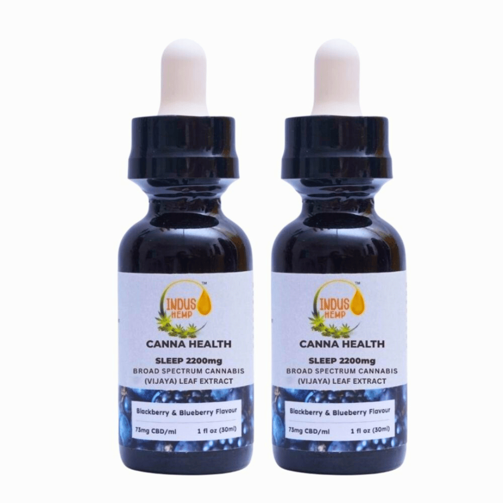INDUS HEMP CANNA HEALTH CBD SLEEP 2200 MG | COMBO PACK OF 2 view 2