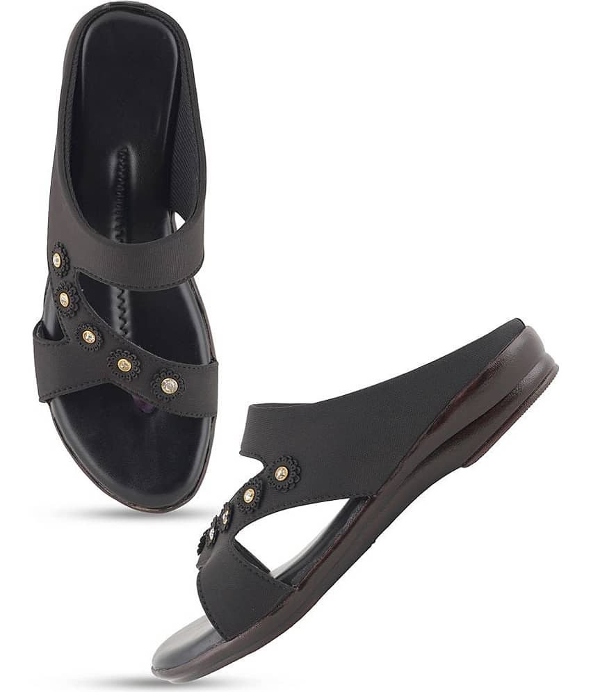 STYLE SHOES - Black Women's Flats view 2