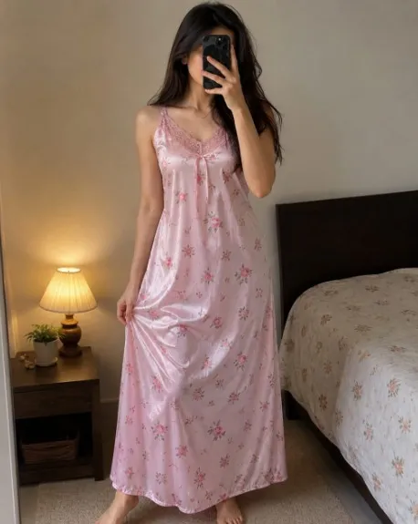 Cut sleeves, Night dress view 2
