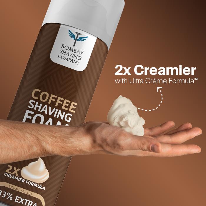 Bombay Shaving Company Coffee Shaving Foam, 264g view 2