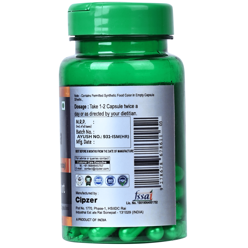 Cipzer Amla (60 Capsules): Your Daily Natural Vitamin C Boost for Immunity, Glowing Skin, & Digestion view 2