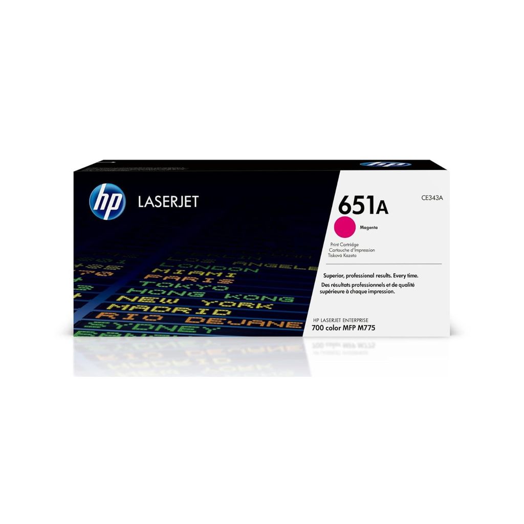HP 651A Magenta Original LaserJet Toner Cartridge (CE343A) view 2
